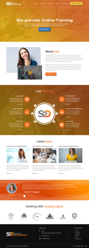 Web Design by pb for this project | Design: #17649553