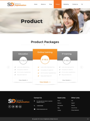Web Design by pb for this project | Design: #17691966
