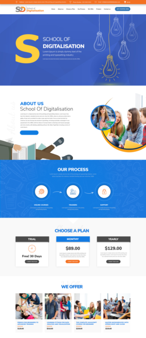 Web Design by Black Stallions Impressive Solutions for this project | Design #17691059