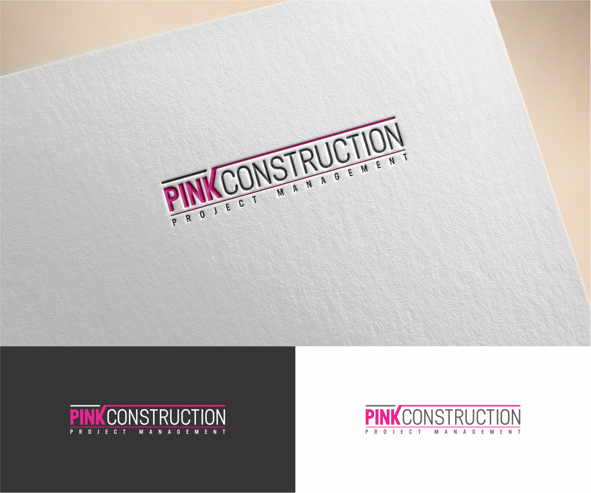 Logo Design by MKR for Pink Construction | Design #17615006