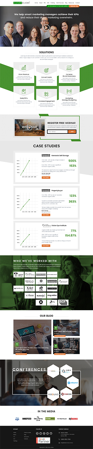 Web-Design von RupalTechno für CleverClicks | Design #17713245