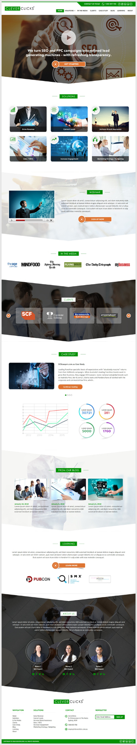 Web-Design von -Marc- für CleverClicks | Design #17649488