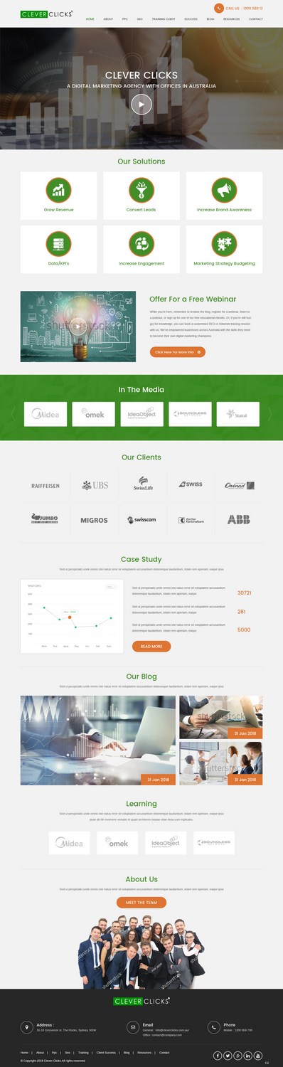 Web-Design von pb für CleverClicks | Design #17635948
