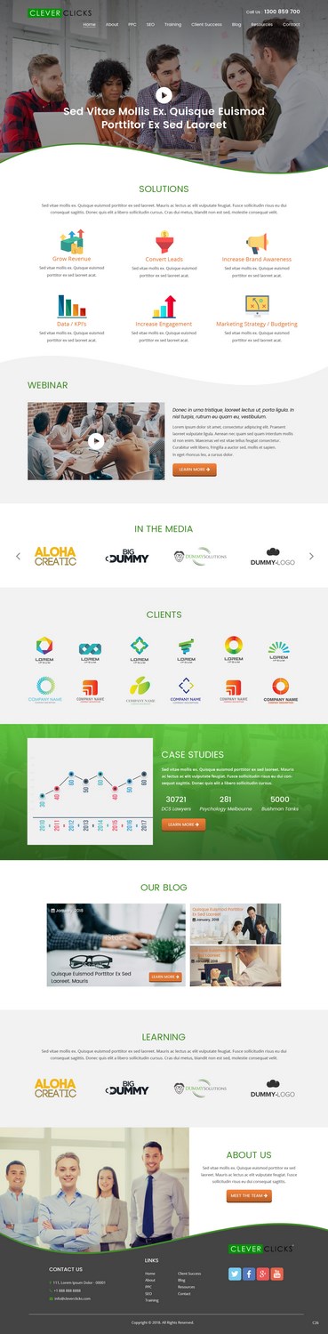 Web-Design von pb für CleverClicks | Design #17635951