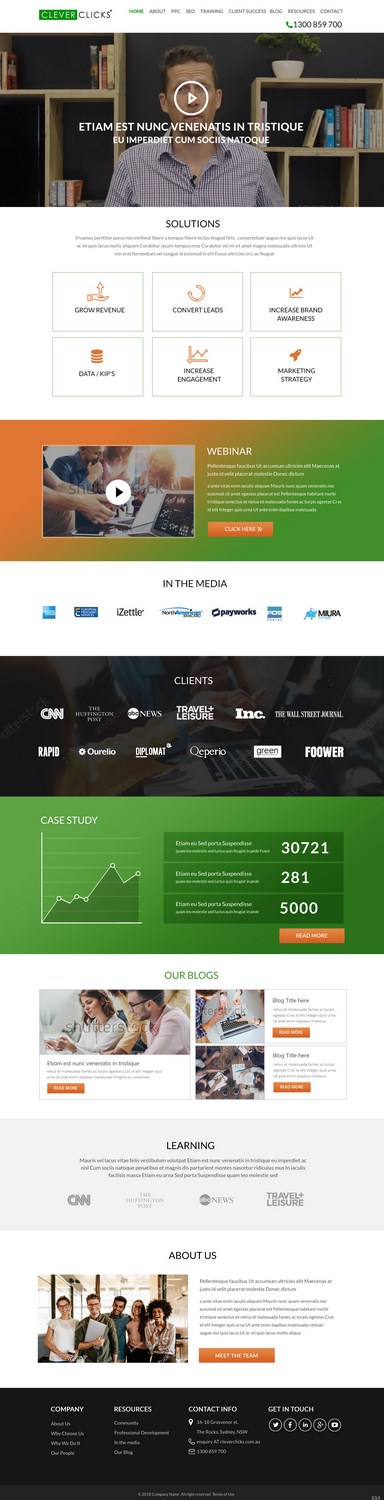 Web-Design von pb für CleverClicks | Design #17635958