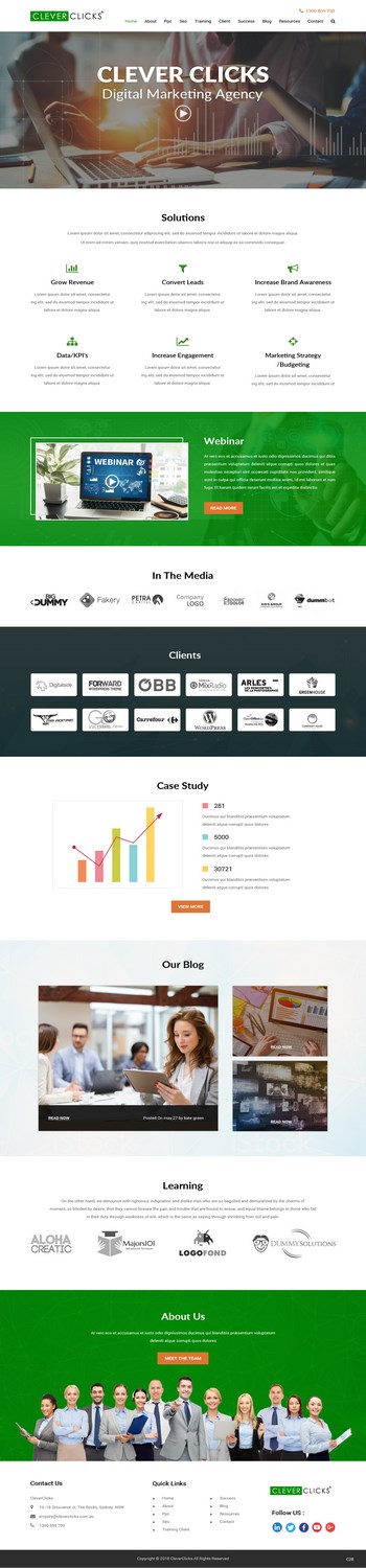 Web-Design von pb für CleverClicks | Design #17649362