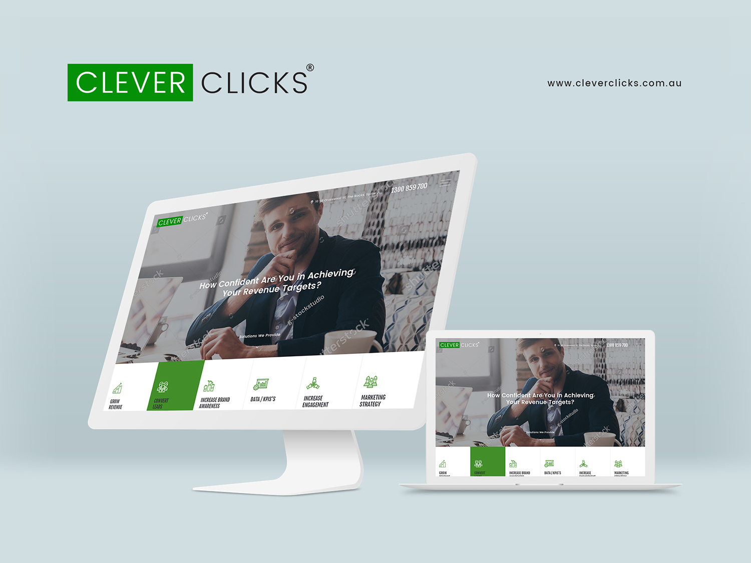 Diseño Web por Ved Web Services para CleverClicks | Diseño #17646004