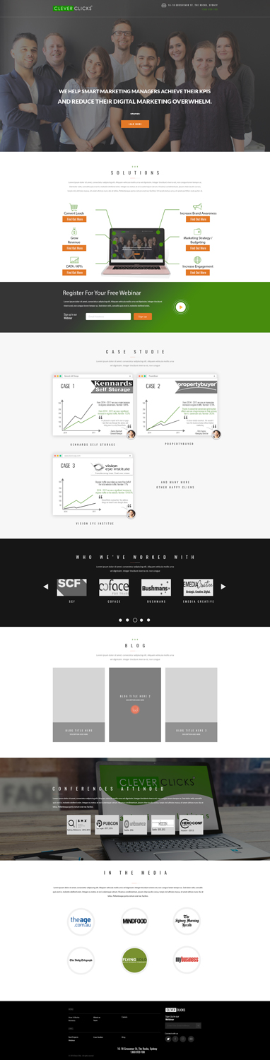 Web-Design von Oudib für CleverClicks | Design #17831801