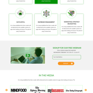 Diseño Web por inforlatest.com para CleverClicks | Diseño: #17663291