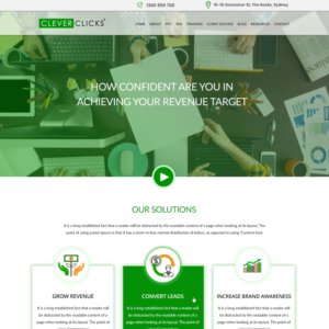 Diseño Web por inforlatest.com para CleverClicks | Diseño: #17663292
