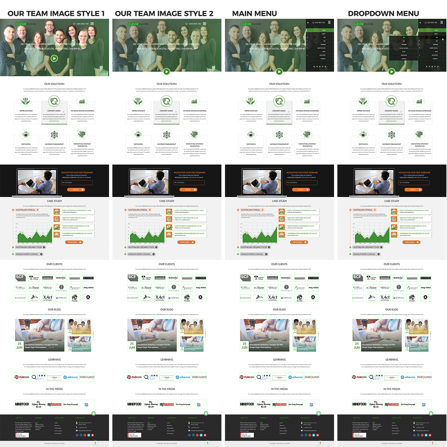 Web-Design von inforlatest.com für CleverClicks | Design #17695244