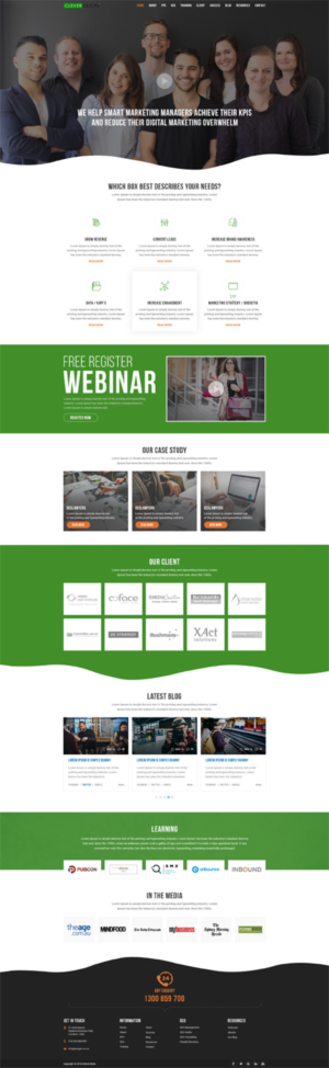 Diseño Web por JB Graphic Design para CleverClicks | Diseño: #17694899