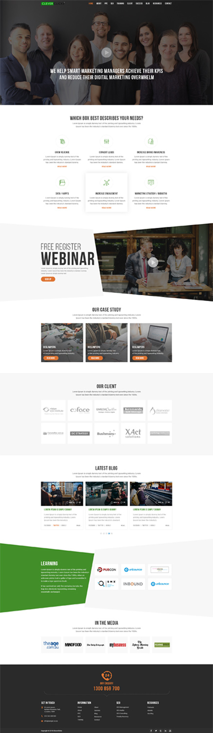 Web-Design von JB Graphic Design für CleverClicks | Design #17706831