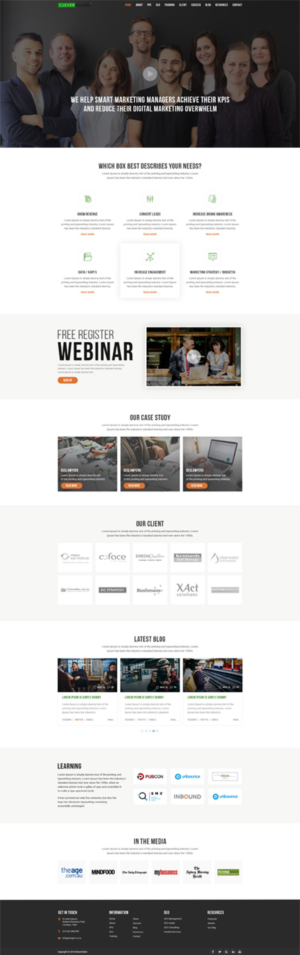 Diseño Web por JB Graphic Design para CleverClicks | Diseño: #17791965