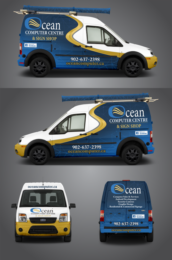 Car Wrap Design by Anung Shudax for Ocean Computer Centre Ltd. & Sign Shop | Design #17705385