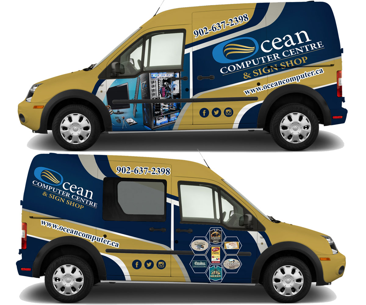 Design de Covering de Véhicule par The Faisal pour Ocean Computer Centre Ltd. & Sign Shop | Design #17670857