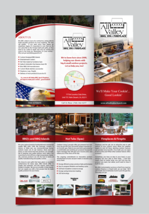 All Valley Backyard In-Store Brochure | Design de Brochure par alex989