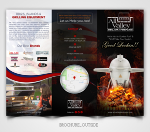 All Valley Backyard In-Store Brochure | Design de Brochure par SAI DESIGNS
