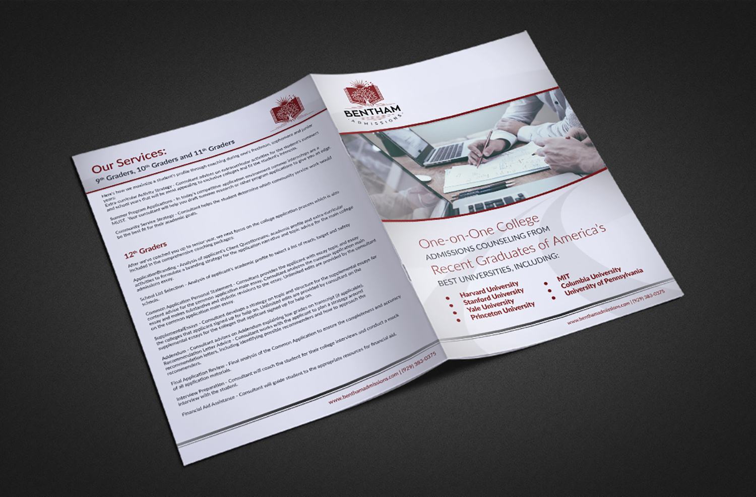 Flyer Design by Deziners Zone for Benthan Admissions LLC | Design #17659616