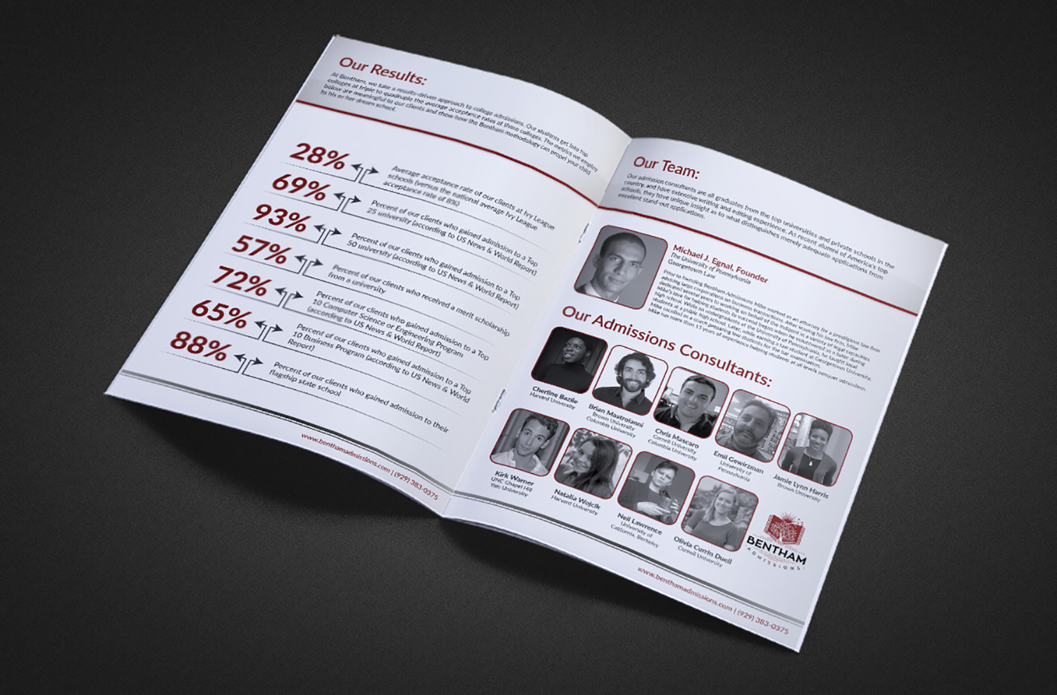 Flyer Design by Deziners Zone for Benthan Admissions LLC | Design #17659617