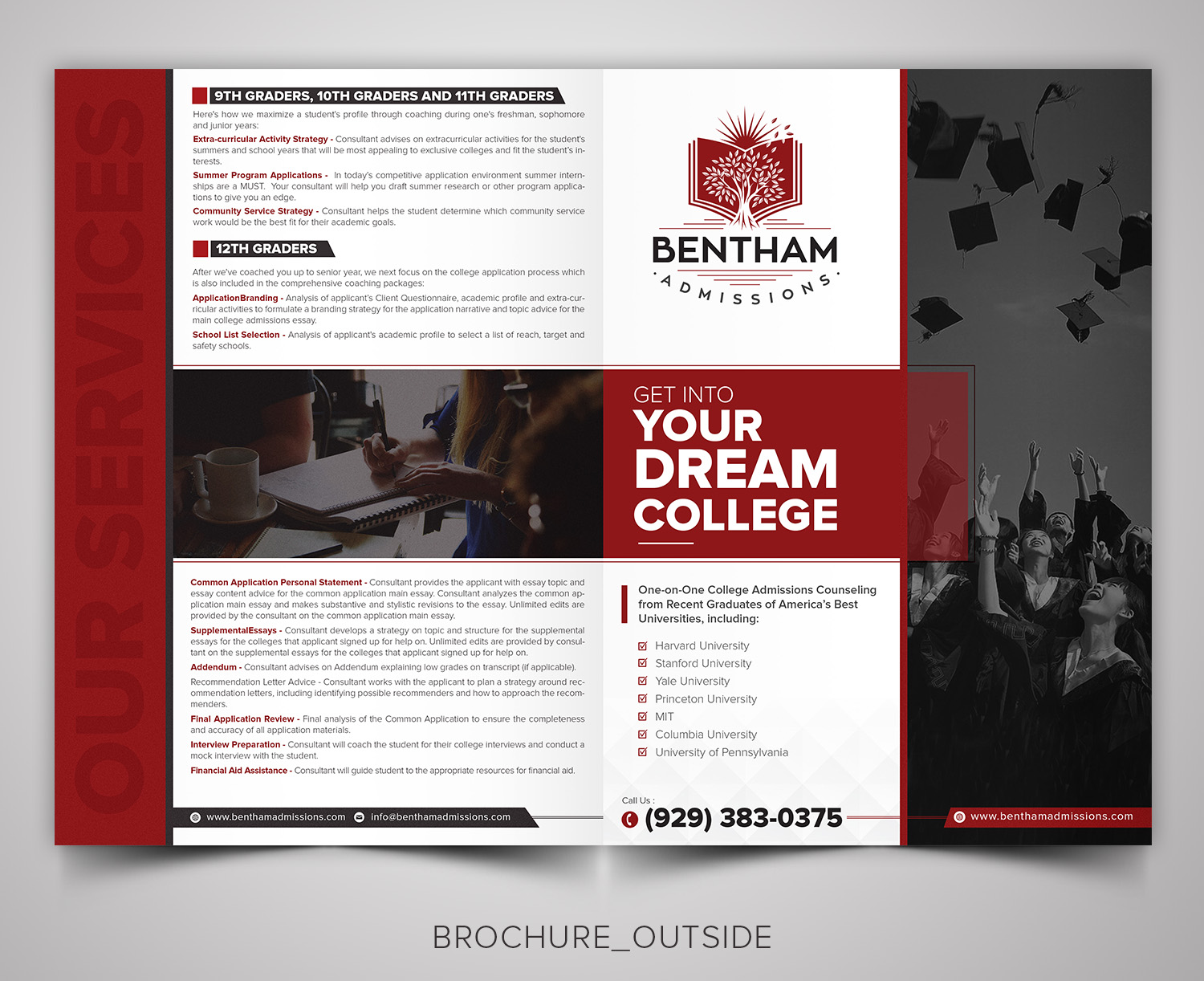 Flyer Design by SAI DESIGNS for Benthan Admissions LLC | Design #17701479