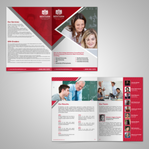 Informative brochure for college admissions prep service | Flyer-Design von Schöpfer