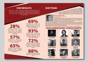 Diseño de Flyer por Dexter Solutions para Benthan Admissions LLC | Diseño: #17670488