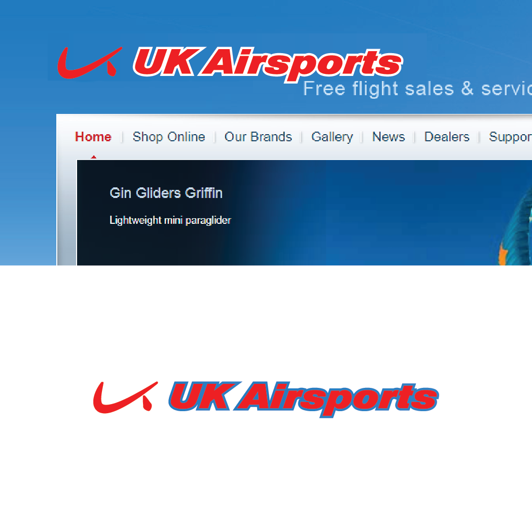Modern Bold Sporting Good Logo Design For Uk Airsports By Design