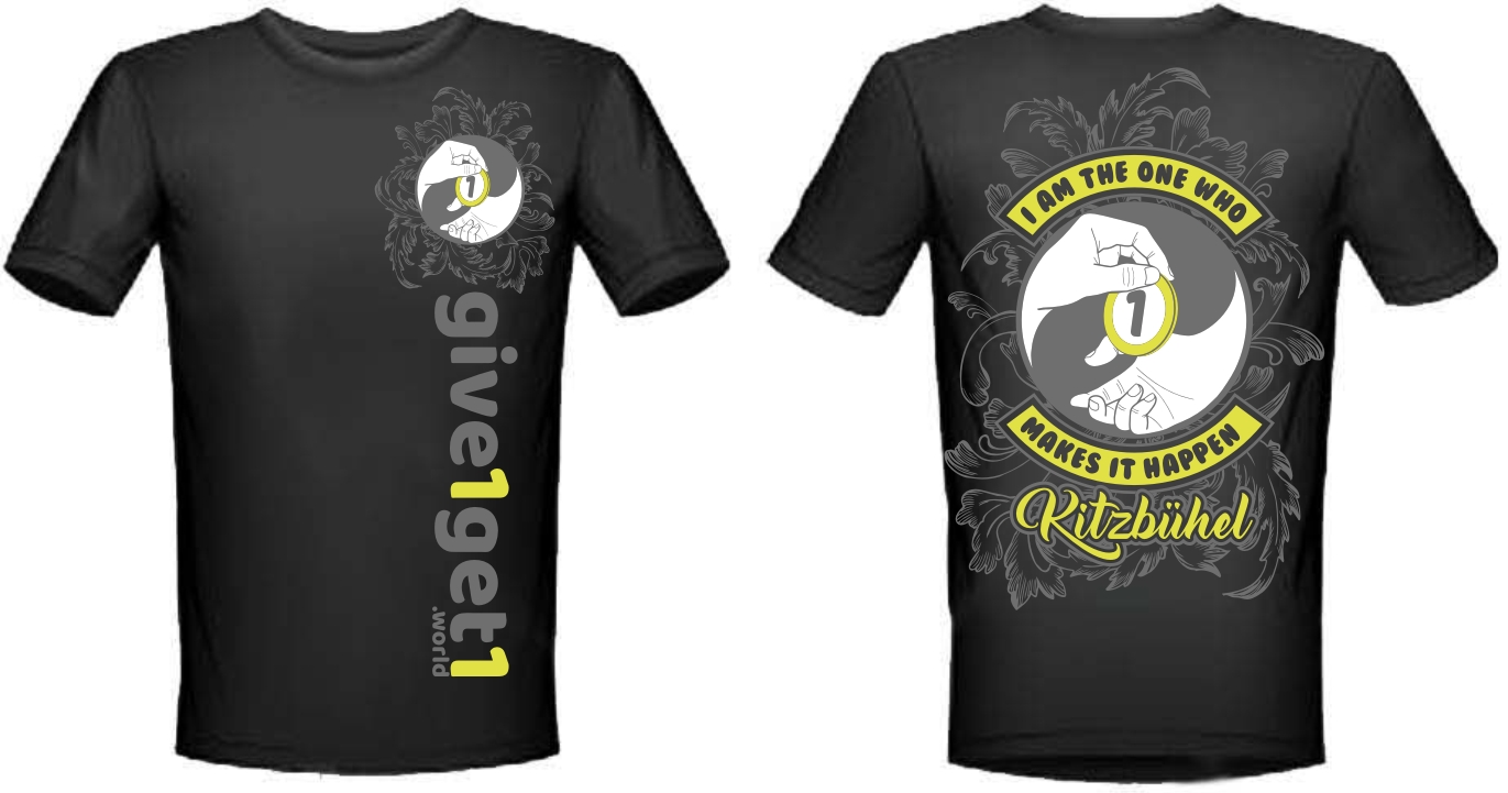 Design de T-shirt par Rox Art Design pour give1get1 GmbH | Design #17638023