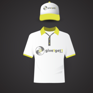 give1get1.world | T-shirt Design by Slant Line Media
