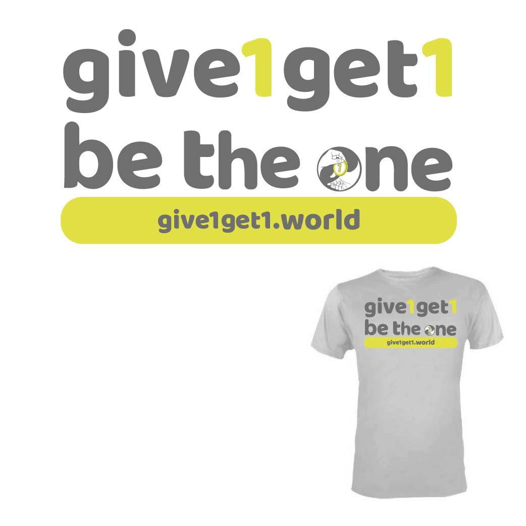 T-shirt Design by 75-R-P-Z for give1get1 GmbH | Design #17732208