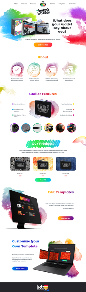 Web Design by iLexter for Mooney Ltd | Design: #17810154