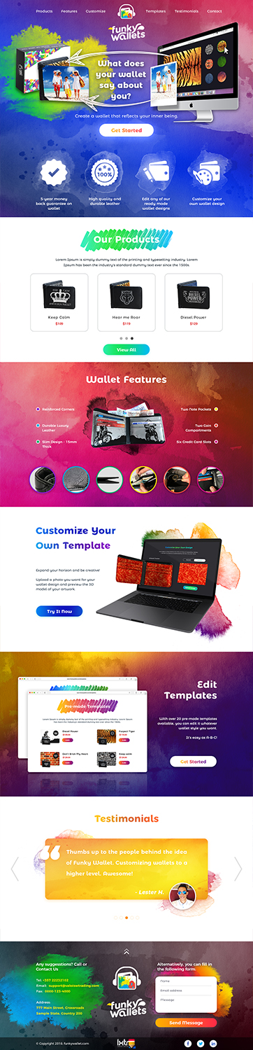 Web Design by iLexter for Mooney Ltd | Design #17861139
