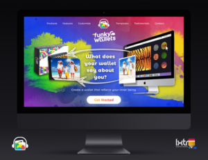 GUARANTEED PAY: Fresh website needed for Funky Wallet eCommerce Store | Web Design by iLexter
