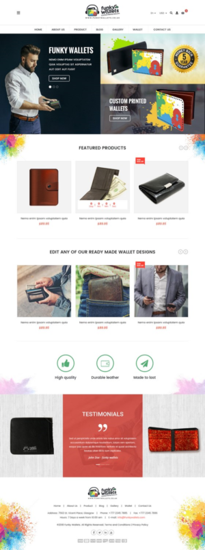 Web Design par pb pour Mooney Ltd | Design : #17789897