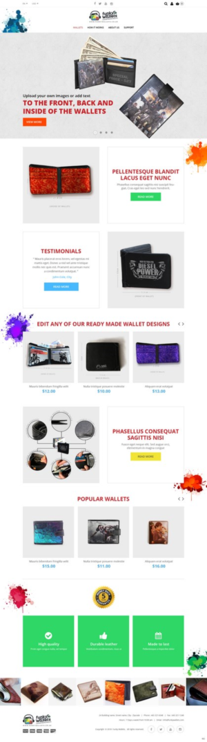 Web Design par pb pour Mooney Ltd | Design : #17789898