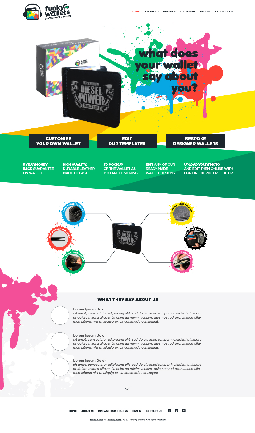 Web Design by ArtTank for Mooney Ltd | Design #17842521