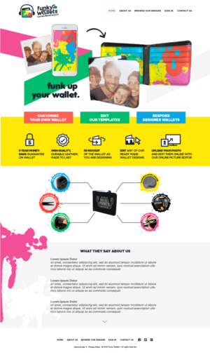 Web Design par ArtTank pour Mooney Ltd | Design : #17873758