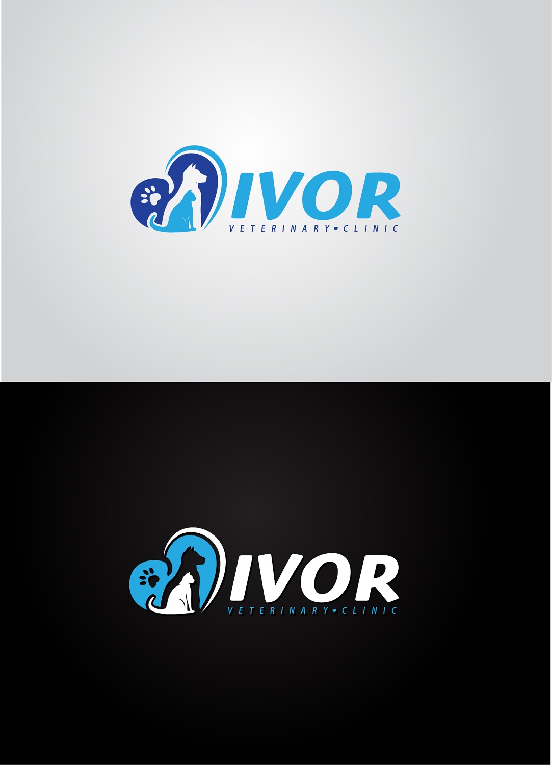Logo Design by Kira Graphics for Ivor Veterinary Clinic | Design #17614508