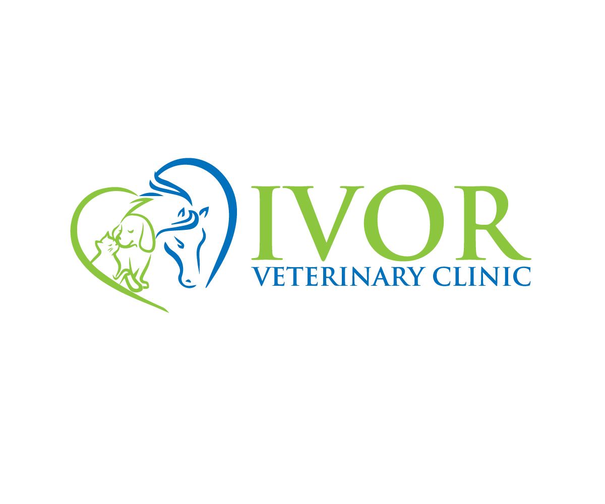 Logo Design by imyounuspathan 2 for Ivor Veterinary Clinic | Design #17617151