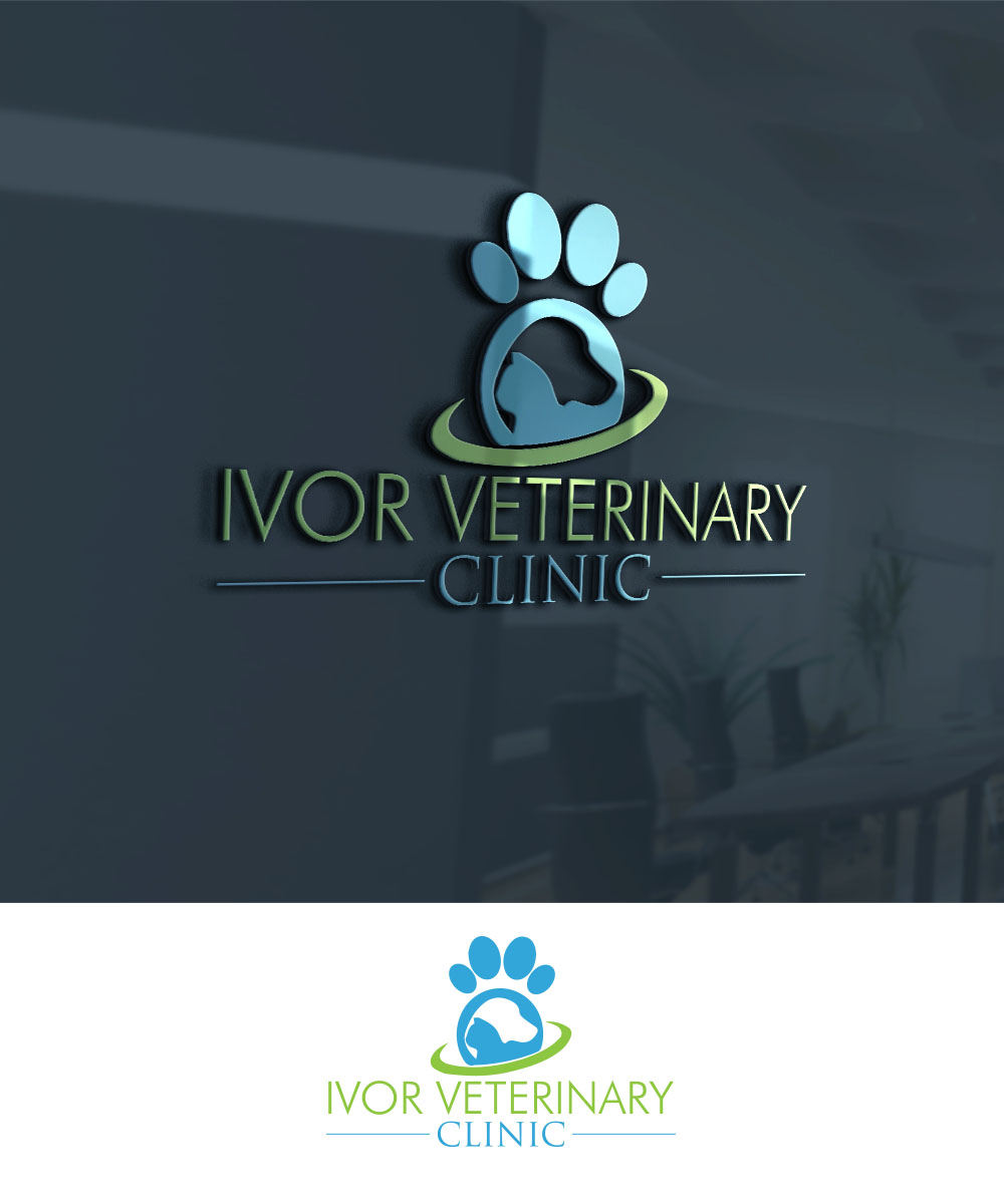 Logo Design by Rex Carlin for Ivor Veterinary Clinic | Design: #17616792