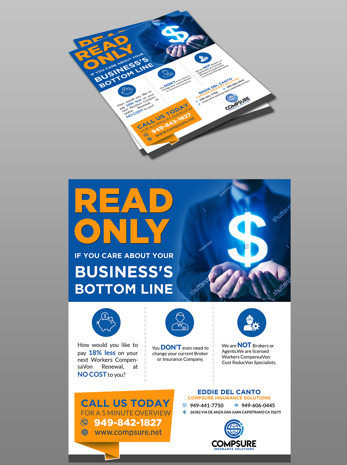 Flyer Design by debdesign for Cal Coast Property Management | Design #17627151