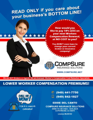 Compsure Insurance Solutions Drop Off Flyer | Flyer-Design von citygirl17