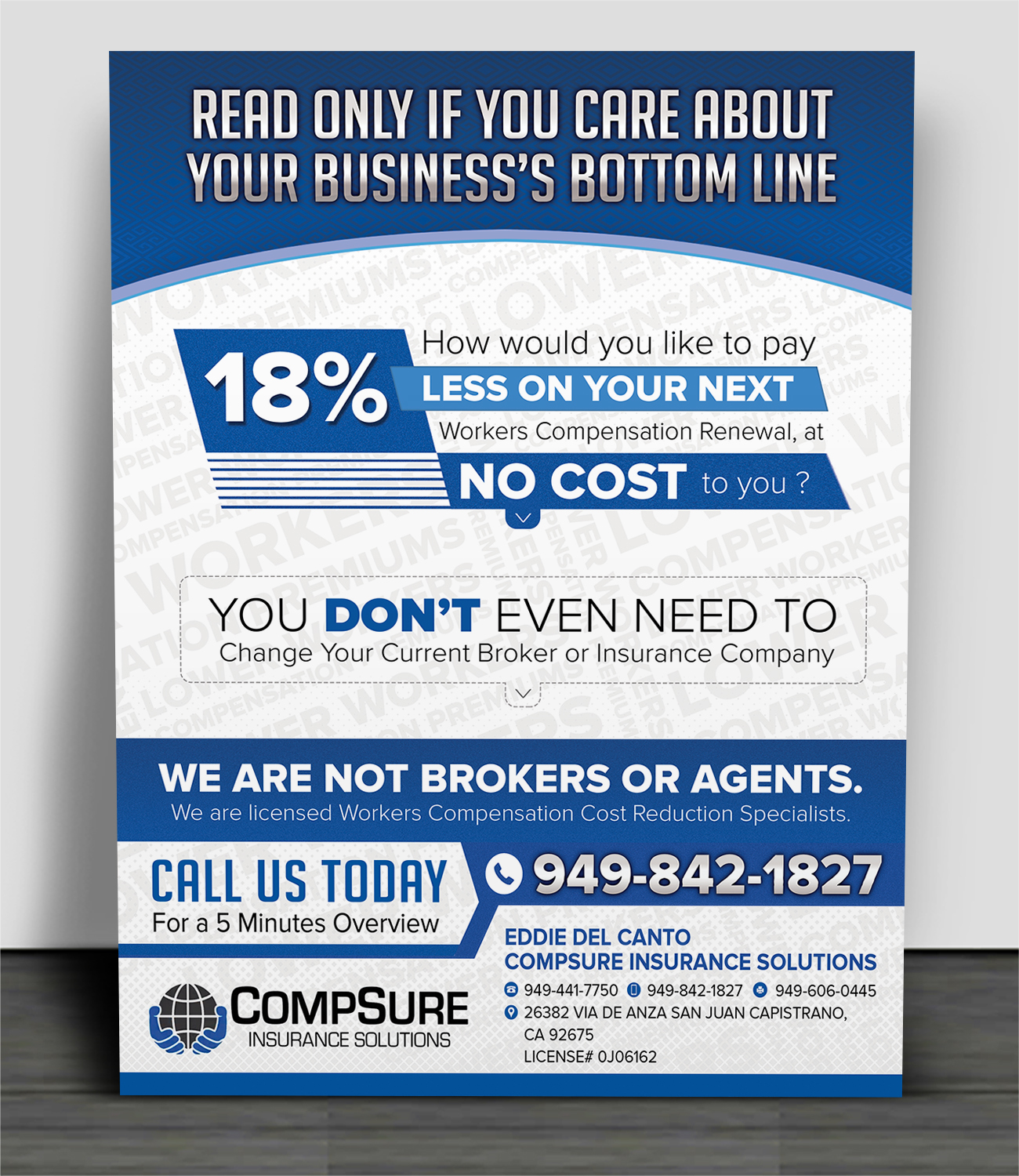 Diseño de Flyer por SAI DESIGNS para Cal Coast Property Management | Diseño #17618665