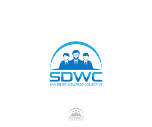 SDWC San Diego Wellness Collective  | Logo Design by DP