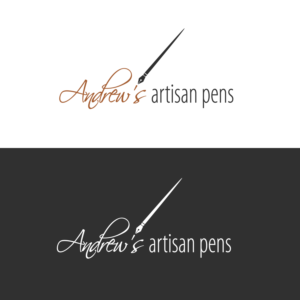 Andrew's Artisan Pens | Logo Design by savvyartstudio