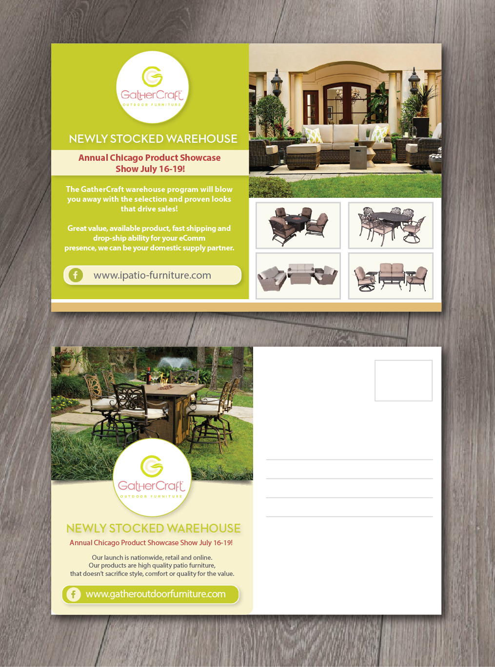 Postcard Design by alex989 for this project | Design #17628558
