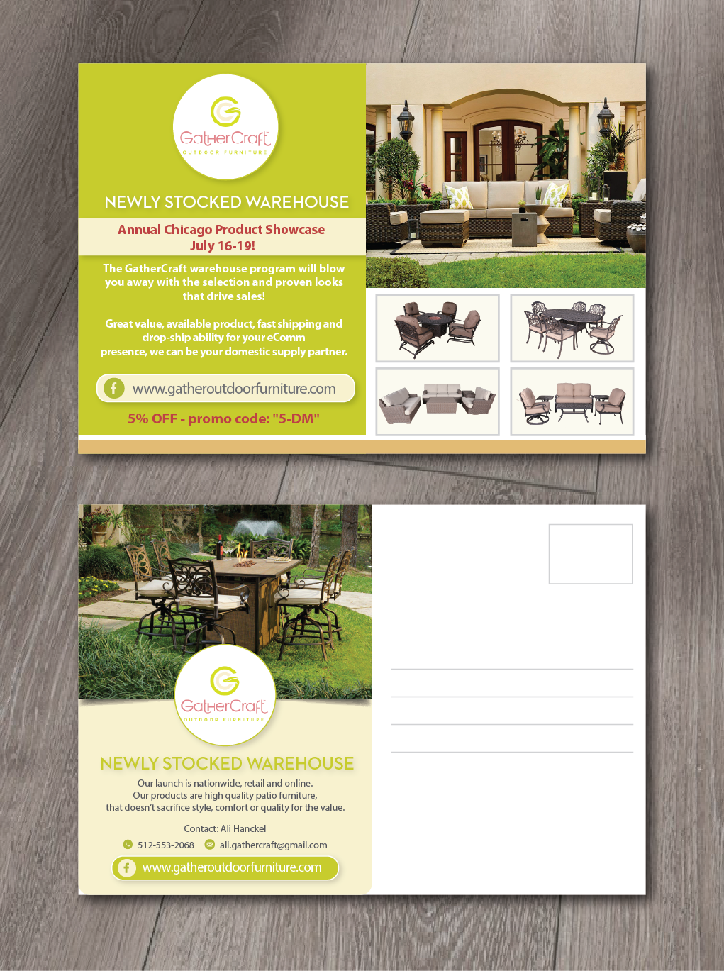 Postcard Design by alex989 for this project | Design #17655005