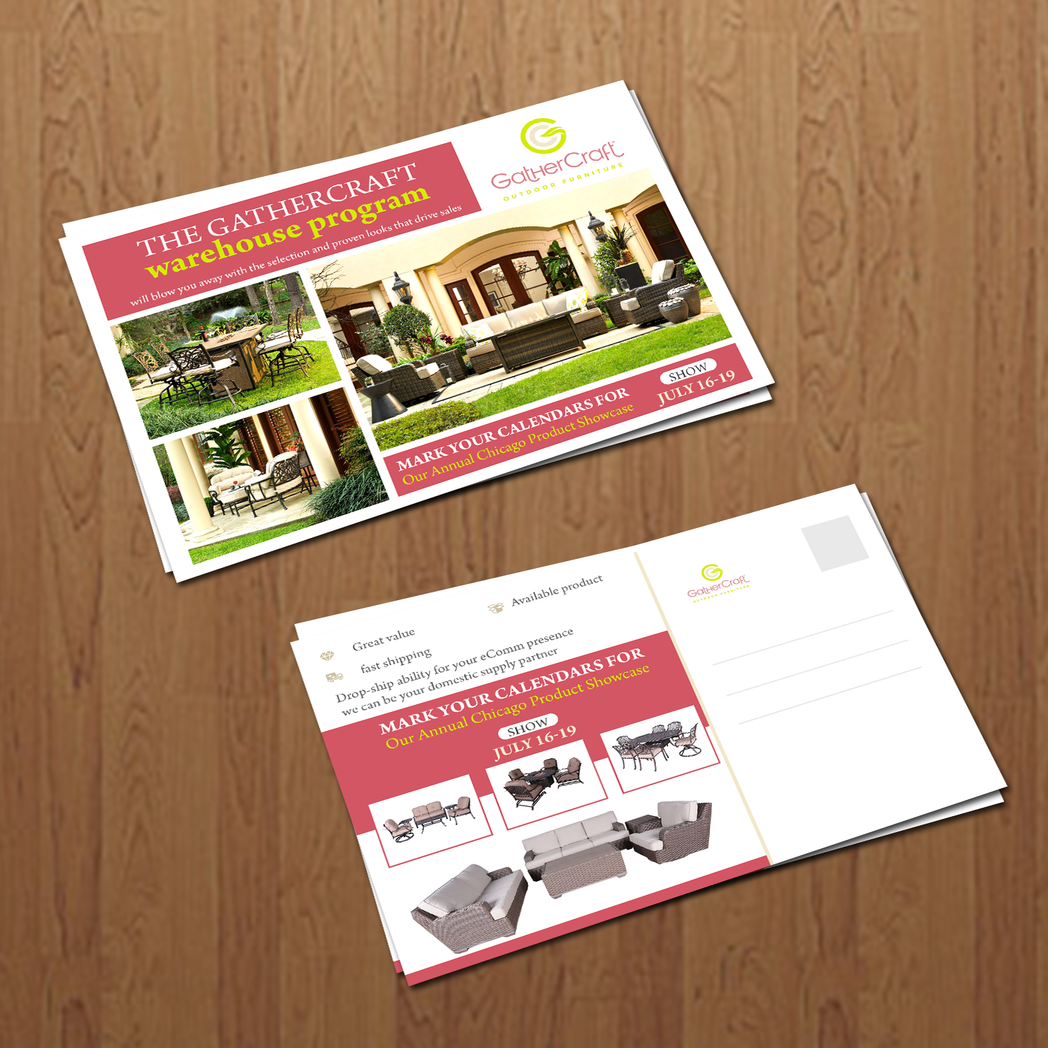 Postcard Design by creative.bugs for this project | Design #17648023