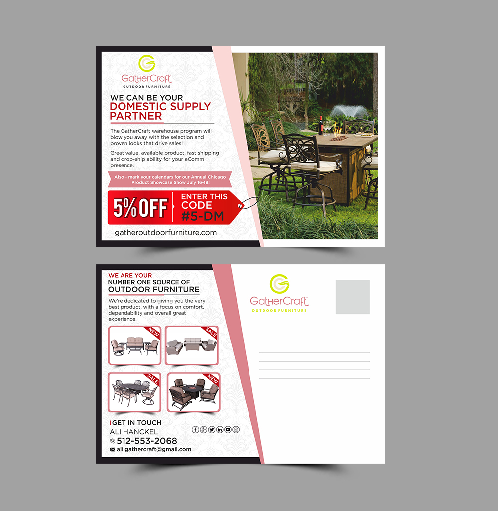 Postcard Design by ecorokerz for this project | Design #17654848
